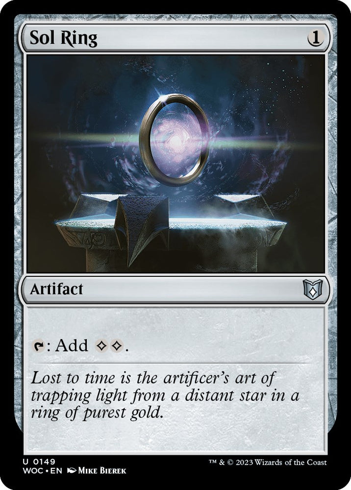 Sol Ring [Wilds of Eldraine Commander]