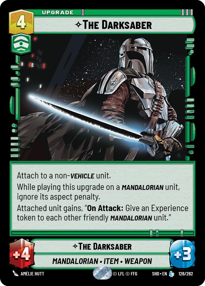 The Darksaber (126/262) (126/262) [Shadows of the Galaxy]