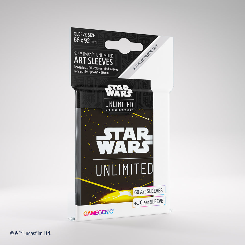 Star Wars: Unlimited - Art Sleeves (Card Back White)