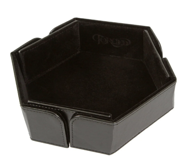 Forged - Black Hex Dice Tray
