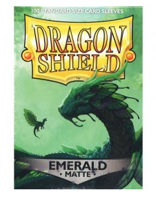 Dragon Shield 100ct Matte Emerald