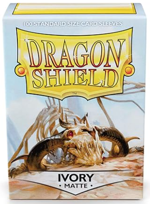 Dragon Shield 100ct Matte Ivory