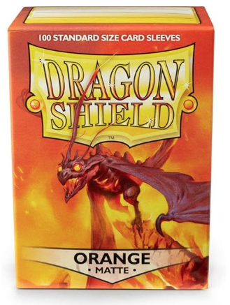 Dragon Shield 100ct Matte Orange