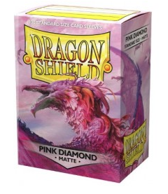 Dragon Shield 100ct Matte Pink Diamond