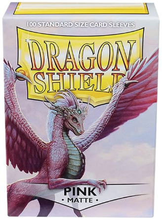 Dragon Shield 100CT Matte Pink