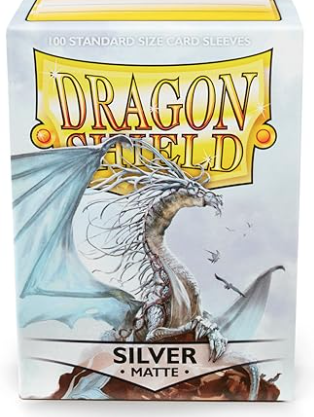 Dragon Shield 100ct Matte Silver