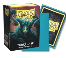 Dragon Shield 100ct Matte Turquoise