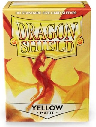 Dragon Shield 100ct Matte Yellow