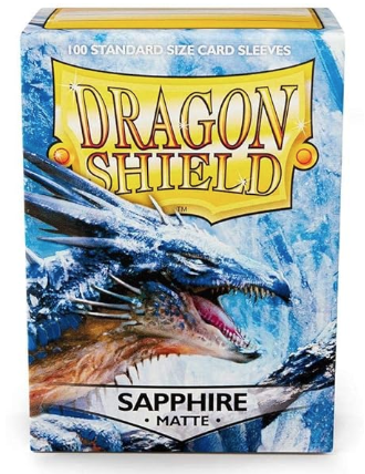 Dragon Shield 100ct Matte Sapphire