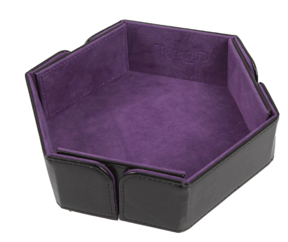Forged - Purple Hex Dice Tray