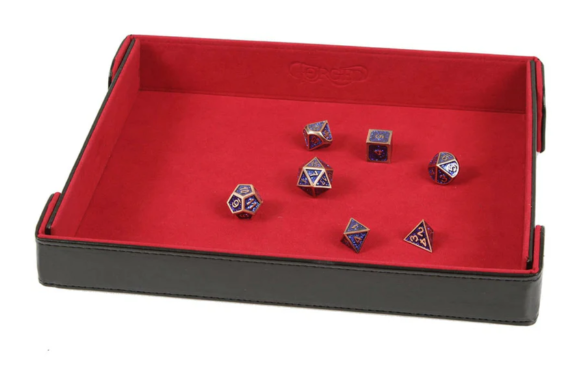 Forged - Rectangle Red Dice Tray