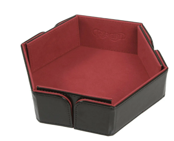 Forged - Red Hex Dice Tray