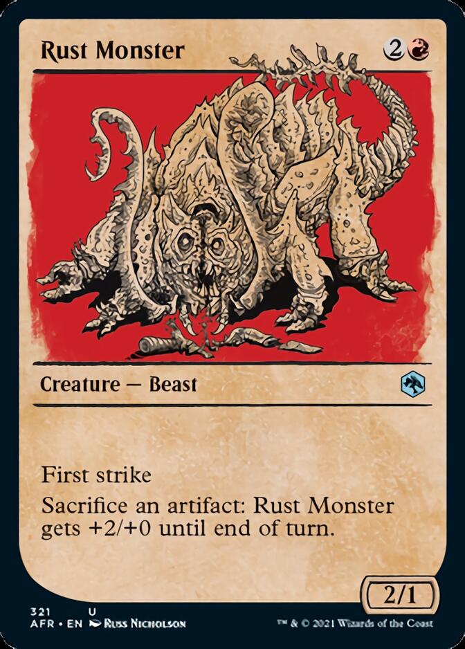Rust Monster (Showcase) [Dungeons & Dragons: Adventures in the Forgott